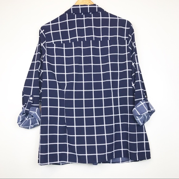 Notations Women’s Button Down Blouse Size 2XL - Picture 4 of 6